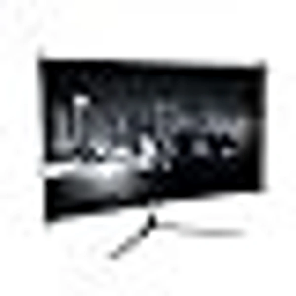 SIZE- 32" - Geonix Argon 32 Inch LED Curved Monitor 80.01 CM(32''),75Hz Refresh Rate,4000:1 Contrast Ratio,Max. Res. 1920X1080(16:9),4.5ms Response Time, 16.7M(8Bit) Display Color with 2X2W built In Speaker,White