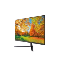 SIZE- 24"- FINGERS The Big Picture LED Monitor [23.8 (60.47 cm) FHD (1920x1080 px) Ultra-Slim & Frameless 16.7 m Colours Wall Mountable VGA, HDMI & Audio Out Ports - (Satin-2400, Black)