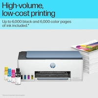 TANK SYSTEM- HP Smart Tank 585 All-in-One WiFi Colour Wireless Home Inkjet Printers(Upto 6000 Black and 6000 Colour Pages Included in The Box). - Print, Scan & Copy for Office/Home