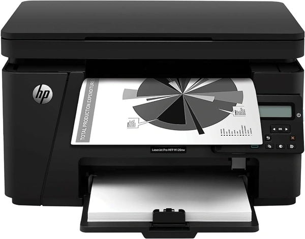 LASERJET- HP Laserjet Pro M126Nw All-in-One B&W Wireless Monochrome Laser Printers for Home: Print, Copy, & Scan, Compact, Easy Mobile Printing, Black