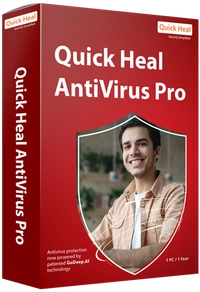 ANTIVIRUS- 1YEAR- 1PC-  Click to open expanded view Quick Heal | Antivirus Pro | 1 user | 1 Year | AI Based Device Security for Laptop | Email and Browsing Protection (Email Delivery in 1 Hour- No CD)