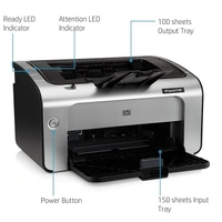 LASERJET- HP Laserjet Pro P1108 Plus Single Function Monochrome Laser Printer