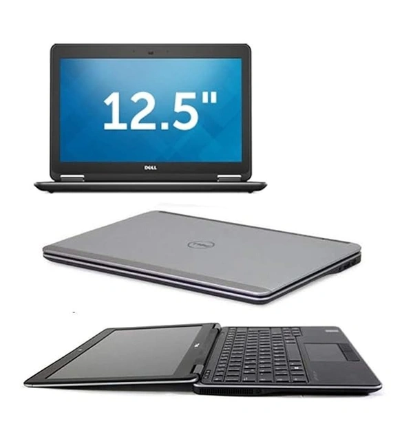 CORE I5- 4TH GEN- (Refurbished) Dell Latitude E7240 4th Gen Intel Core i5 12.5 inches Laptop (8GB/256GB SSD/Windows 10/Integrated Graphics, 1.8 kg) - Black