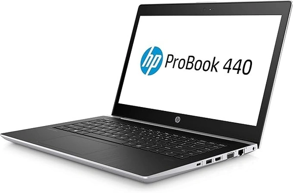 CORE I5- 8TH GEN- (Refurbished) HP Intel ProBook 440 G5 14" 35.6 cm Thin & Light HD Laptop Core i5-8th Gen/8 GB DDR4 RAM/256 GB SSD/Windows 10/MS Office/Wifi/Bluetooth 4.0/Webcam/Integrated UHD Graphics