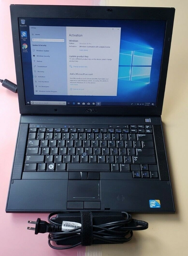 CORE 2 DUO- ( Refurbished ) DELL LATITUDE E6400 - Intel Core 2 Duo/ Processor/ 2GB Ram/ 320 GB Harddisk/ Screen 14.1" / Spk/ Win 7 Professional/ Adapter