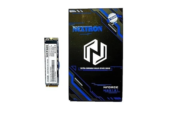 SSD- M.2 NVME- 512 GB- Nextron M25121 512GB Internal SSD for Laptop, Desktop | 5 Years Warranty | SSD NVMe M.2