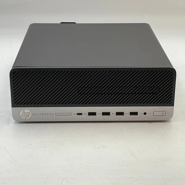 AMD/RYZEN- HP 705 G4 ELITEDESK SFF PC AMD A10-9700 PC/ 8GB Ram/ 256 GB SSD Storage/ High Performance/ Dp Port/ VGA Port/ Win 10 Pro