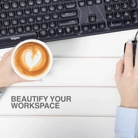 COMBO- WIRED- FINGERS Velvet C4 Wired Slim Keyboard and Mouse Set
