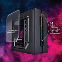 CABINET- RGB- Fingers RGB-Bruno (SG) Computer Case (with Side Transparent Glass | Full ATX PC Cabinet with ARGB LEDs)