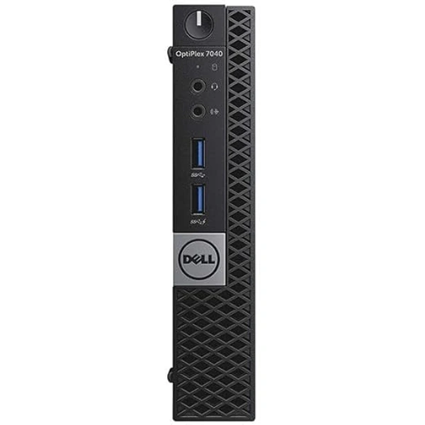 CORE I5- 6TH GEN- (Refurbished) Dell Optiplex 7040 Mini PC (Intel Core i5- 6th gen, 4 GB DDR4 RAM, 500 GB HDD , Windows 10/ 11, WiFi, MS Office|Intel HD Graphics|USB, Ethernet,DP), Black- 1 YEAR WARRENTY
