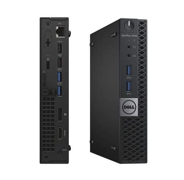 CORE I5- 6TH GEN- (Refurbished) Dell Windows .Optiplex 3040 Tiny Desktop - Core I5 6Th Gen, 8 GB RAM, 500 GB HDD, - Win 10/ 11 , Ms Office/ Intel HD Graphics/, Usb 3.0, Ethernet, Vga, Black- 1 Year Hardware Warrenty