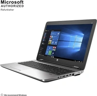 CORE I5- 6TH- HP ProBook 650 G2 15.6 Inch Business Laptop PC, Intel Core i5 6300U up to 3.0GHz, 8GB RAM, 256 GB SSD, WiFi, VGA, DP, Win 10 Pro 64 Bit-Multi-Language Supports