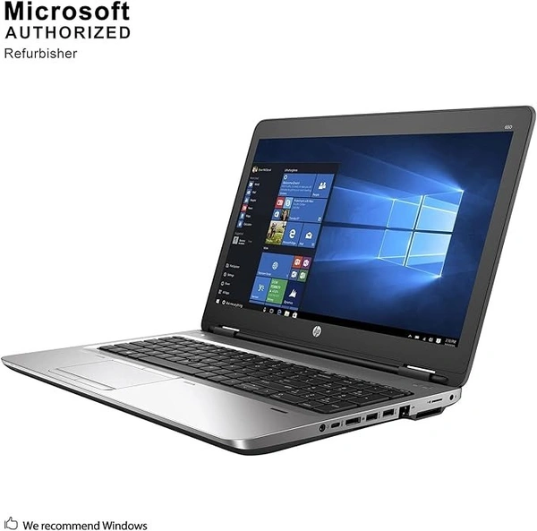 CORE I5- 6TH- HP ProBook 650 G2 15.6 Inch Business Laptop PC, Intel Core i5 6300U up to 3.0GHz, 8GB RAM, 256 GB SSD, WiFi, VGA, DP, Win 10 Pro 64 Bit-Multi-Language Supports