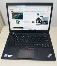 Core I5/ 7th Gen/ Touch Screen💻Lenovo Thinkpad T470 💻/ Intel Core I5- 7th Gen Processor/ 14.1" FHD HD LED/ Touch Camera/ Mic/ Speaker/ Wifi/ Business Series/ Windows 10 Pro/ Adapter 🔌