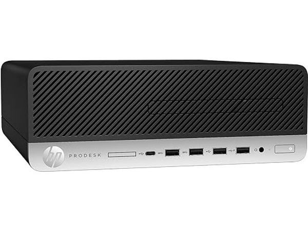 CORE I3- 7TH GEN- HP Prodesk 600 G3/ 800 G3 Micro Computer Mini PC (Intel Core i3-7500T , 4 GB DDR4 Ram, 500 GB HDD, 4K Support, DP, USB 3.0, USB-C) Win 10 Pro (Renewed)- 1 Year Warrenty