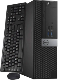 CORE I5- 6TH GEN- Branded Set-  (Refurbished) Dell Intel 6th- Gen Core i5 Desktop (4 GB RAM/ 500 GB HDD/ Dell LED 19" Monitor/ Dell USB Keyboard &Mouse/ Windows 10 Pro/MS Office/Intel Integrated Graphics,Black) DELL Optiplex 5040- 1 Year Warrenty