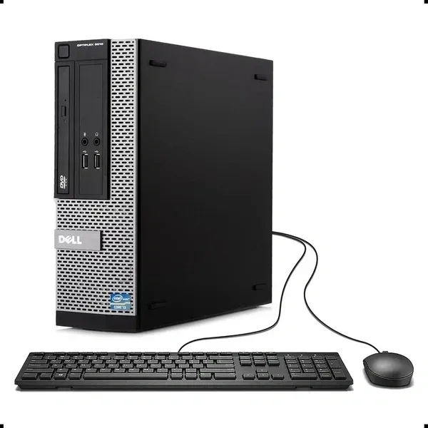 SKU-0433/ CORE I3- BRANDED DELL ( REFURBISHED )  SLIM CPU / USB KB + MOUSE BRANDED/ LED MONITOR 19" WIDE / WIN 7/10+MS OFFICE