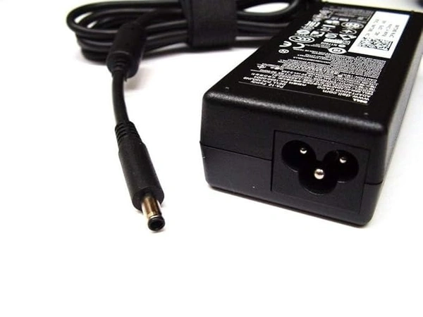 SKU-0494/ Dell Laptop Adapter / Dell India/ 65Watt/ Small Pin/ 1 Year Warrenty/ Dell Laptop Adapter Charger 65w 19.5V 3.34A (New Pin 4.5 * 3.0mm) MGJN9 for Inspiron 11 3147, 3148, 3152, i3152, 3153, 3157, 3158, 316- Black