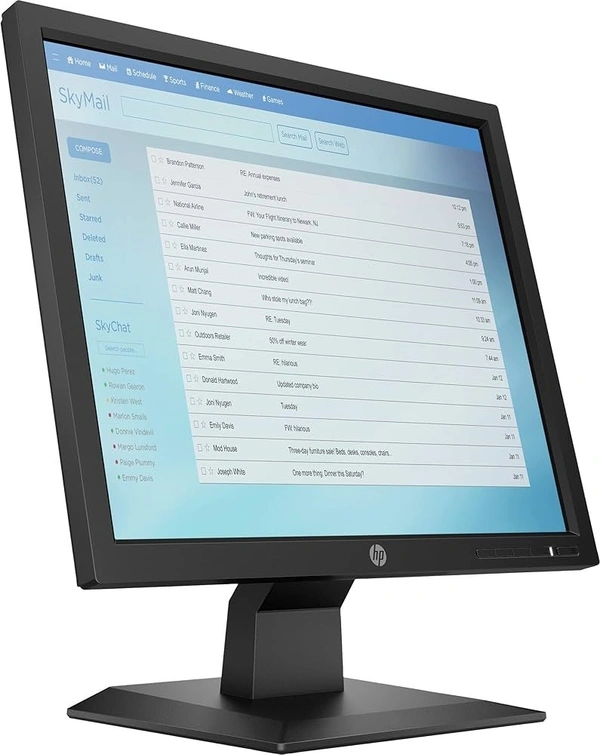 SKU-0496/ SIZE 17"/ SQURE DELL/ HP/ LENOVO  BRANDED  MONITORS/ SQURE   BRANDED MONITOR @1999 ONLY.