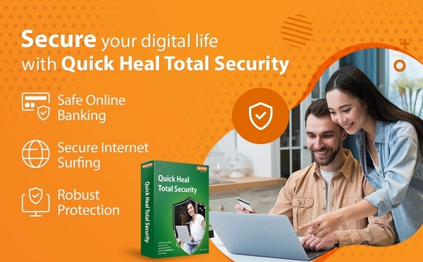 ANTIVIRUS- 3YEAR- 10PC- Quick Heal | Total Security | 10 Users | 3 Years