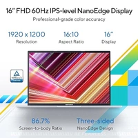 CORE I5- 12TH GEN- ASUS VIVOBOOK 16- Intel Core i5-12500H 12th Gen, 16" (40.64 cm) FHD+, Thin and Light Laptop (16GB/512GB/Win11/Office 2021/Silver/1.8 kg), X1605ZAC-MB541WS