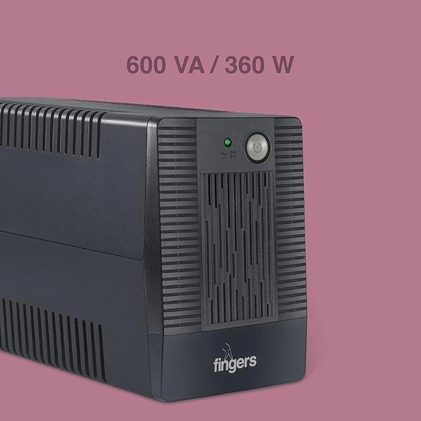 UPS- REGULAR- FINGERS FR-630 Fast-Recharge Power Supply UPS (600 VA / 360 W)