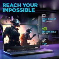 CORE I7- 13TH GEN- i7-13650HX/24GB(2x 12GB/512GB/RTX™ 4050 6GB GDDR6/15.6" FHD  IPS 300nits AG  IPS 300nits/4-Zone RGB Backlit/Luna Grey/Win 11,Office H&S 2021/1Y+ADP