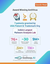 ANTIVIRUS- 3YEAR- 10PC- Quick Heal | Total Security | 10 Users | 3 Years