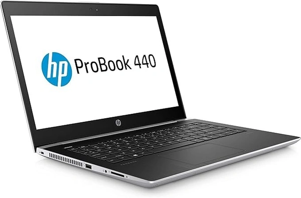 CORE I5- 8TH GEN- (Refurbished) HP Intel ProBook 440 G5 14" 35.6 cm Thin & Light HD Laptop Core i5-8th Gen/8 GB DDR4 RAM/256 GB SSD/Windows 10/MS Office/Wifi/Bluetooth 4.0/Webcam/Integrated UHD Graphics