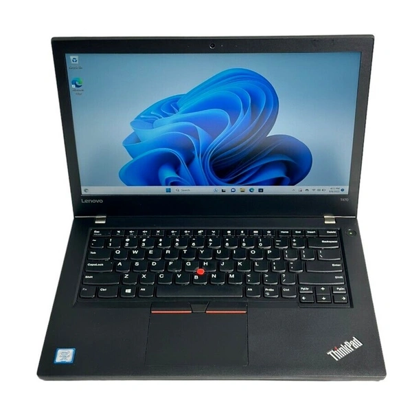 CORE I7- 6TH GEN-  (Renewed) Lenovo Intel Core i7-6600U 14-Inch (35.56 cms) 1920X1080 Laptop (8 GB/256 GB SSD/Windows/MS Office Pro /Intel HD Graphics 4400/Black/1.70 kg), Thinkpad T470