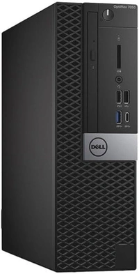 Core I5/ 6th Gen/  (Refurbished) Dell Intel  Core i5 Desktop/ Windows 10 Pro+MS Office Preloaded /IntelHD Graphics,Black)HDMI Port/ DIsplay Port/ USB 3.0/  DELL Optiplex 7040- Business Series CPU