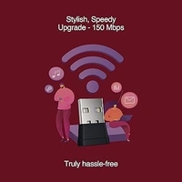 USB WIFI- FINGERS FWF150 Wi-Fi USB Adapter (Nano-sized | High Speed and Wi-Fi compatible with Windows, Linux, and Mac | Speed up to 150 Mbps)