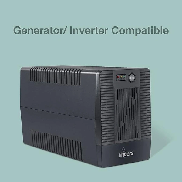 UPS- ADVANCED- FINGERS Fast-Recharge FR-1097-4S Power Supply UPS (1000 VA / 600 W)