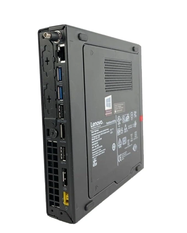 CORE I5- 8TH GEN- TINY- (Refurbished) LENOVO Thinkcentre M720Q USFF (Core i5- 8th Gen/ 8GB Ram/ 256GB SSD/Win-10 Pro) + 19" LED Monitor / USB Keyboard + Mouse / Wifi Connectivity+ BTW- 1 Year Warrenty