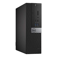 CORE I5- 6TH GEN- (Refurbished) Dell Intel 6th- Gen Core i5 Desktop (4 GB RAM/ 500 GB HDD/Windows 10 Pro/MS Office/Intel Integrated Graphics,Black)  DELL Optiplex 5040- 1 Year Warrenty