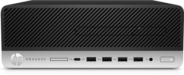 CORE I5- 8TH GEN- HP ProDesk 600 G4 SFF Home and Business Desktop Black (Intel i5-8500 6-Core, 4 GB RAM, 500 GB HDD , Intel UHD 630, 2xUSB 3.1, 2 Display Port (DP), Optical Drive, Win 10 Pro) (Renewed)- 1 Year Warrnety