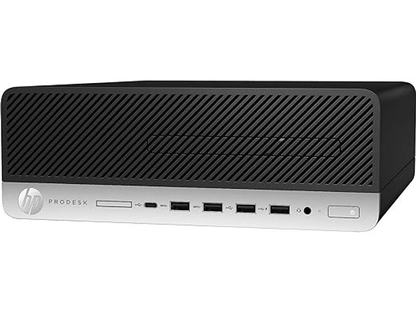 CORE I5- 7TH GEN- HP Prodesk 600 G3/ 800 G3 Micro Computer Mini PC (Intel Core i5-7500T , 4 GB DDR4 Ram, 500 GB HDD, 4K Support, DP, USB 3.0, USB-C) Win 10 Pro (Renewed)- 1 Year Warrenty