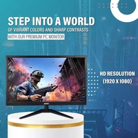 SIZE- 24"- GEONIX 24 Inch PC Monitor | TFT | Full HD 1920 x 1080 Pixels | Display Output VGA & HDMI | with LED Back Light Technology |3 Years Warranty