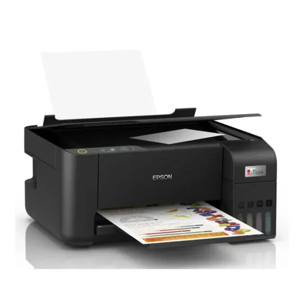 TANK SYSTEM- Epson Ecotank L3210 A4 All-in-One Wired Colour Home Inkjet Printers, Black