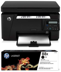 LASERJET- HP Laserjet Pro M126Nw All-in-One B&W Wireless Monochrome Laser Printers for Home: Print, Copy, & Scan, Compact, Easy Mobile Printing, Black