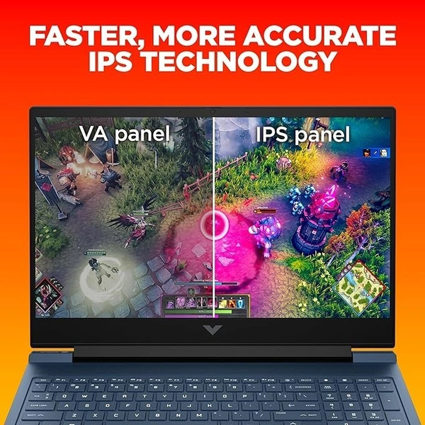 RYZEN- GAMING- HP Victus Windows 11 Home Gaming Laptop,Amd Ryzen 7 7840Hs Ai Powered,6Gb Rtx 3050 Gpu,16.1-Inch (40.9 Cm),95W Tgp,Fhd,IPS,144Hz,16Gb Ddr5,1Tb Ssd,Rgb Backlit Kb,B&O (Mso,Blue,2.29 Kg),S0089Ax