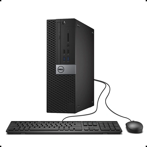 Core I5/ 6th Gen/  Dell Intel Core i5 Desktop / Windows 10 Pro/ MS Office/Intel Integrated Graphics,Black) DELL Optiplex 3040/ Business Series