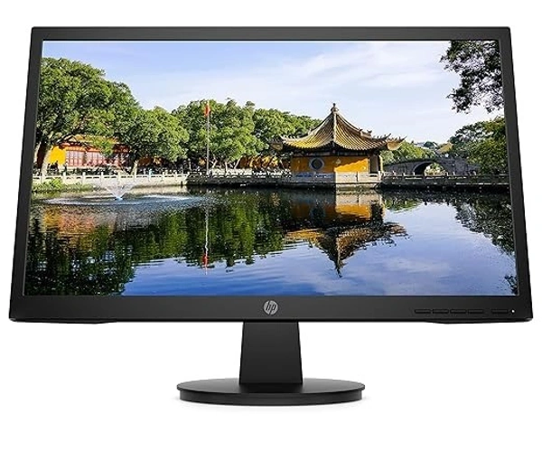 SIZE- 22" - HP V22v 21.5" (54.6cm) LED 1921 x 1080 Pixels FHD Screen with 178 Degree Viewing Angles, 60Hz, Flicker Free, HDMI 1.4; VGA, 250 nits(450M4A6), V22v FHD Monitor, Black