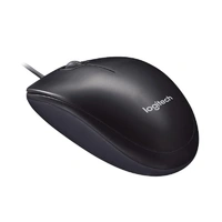 MOUSE- WIRED- Logitech M90 Wired USB Mouse,  1000 DPI Optical Tracking, Ambidextrous PC/Mac/Laptop - Black