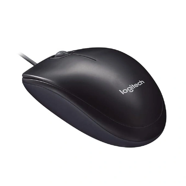 MOUSE- WIRED- Logitech M90 Wired USB Mouse,  1000 DPI Optical Tracking, Ambidextrous PC/Mac/Laptop - Black