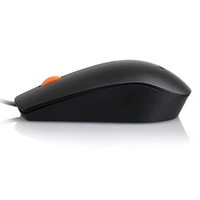 MOUSE- WIRED- Lenovo 300 Wired Plug & Play USB Mouse, High resolution 1600 DPI Optical Sensor, 3-button design with clickable scroll wheel, Ambidextrous, Ergonomic mouse for comfortable all-day Grip (GX30M39704)