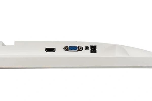 SIZE 24"- WE PUNTA  LED Monitor (Pixels 24FHD) 60.45CM Wide Display in White Colour with 3 Year Warranty