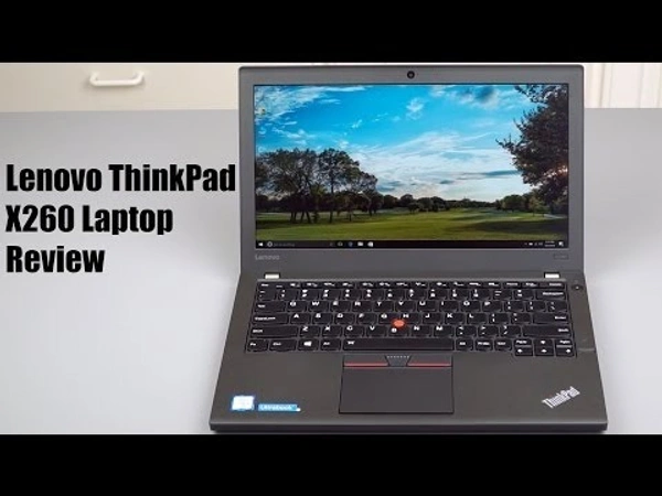 CORE I5- 6TH GEN- (Refurbished) Lenovo ThinkPad X260 High Performance 12.5 inch IPS Panel 1.5kg Laptop (Core i5 6300U/8 GB DDR4 RAM/256 GB SSD/Windows 10 Pro/Webcam/USB 3.0/Integrated Graphics)