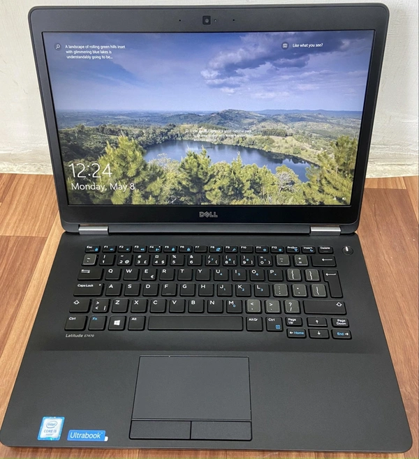 CORE I5- 6TH GEN- TOUCH SCREEN- (Renewed) Dell Latitude Laptop E7470/ E7480 Intel Core I5 - 6300U Processor, 8 GB Ram & 256 GB SSD Drive Sata, 14.1" FHD Screen/ BTW/ Wifi/ Win 10 Pro + Adapter I