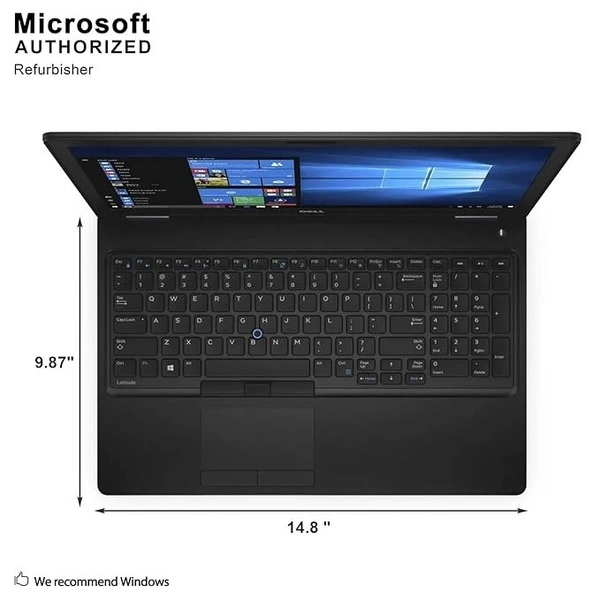 CORE I5- 6TH GEN- (Refurbished) Dell 5580 HD 15.6 Inch Business Laptop Notebook PC (Intel Core i5-6300U, 8GB Ram, 256GB SSD